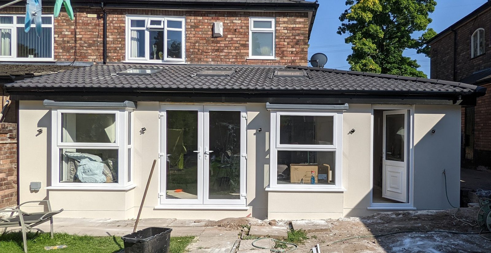 Rendering work by IRL Plastering