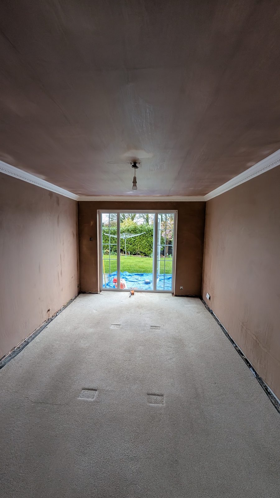 Plastered room by IRL Plastering